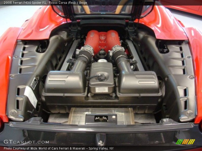 2008 F430 Spider F1 Engine - 4.3 Liter DOHC 32-Valve VVT V8