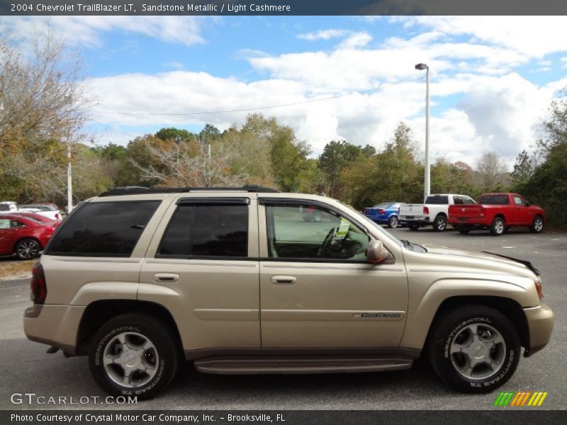 Sandstone Metallic / Light Cashmere 2004 Chevrolet TrailBlazer LT
