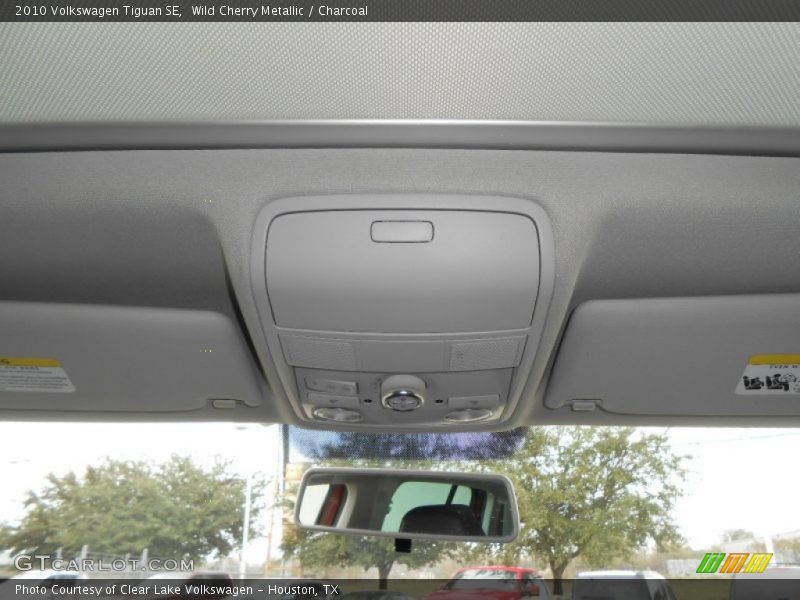 Wild Cherry Metallic / Charcoal 2010 Volkswagen Tiguan SE