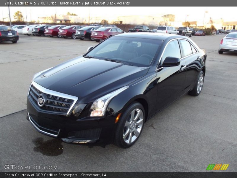 Black Raven / Jet Black/Jet Black Accents 2013 Cadillac ATS 2.0L Turbo