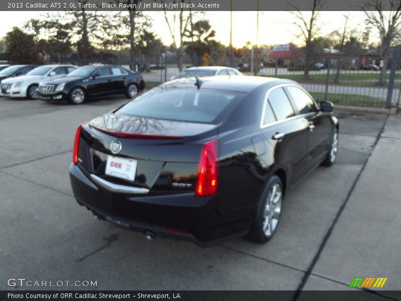 Black Raven / Jet Black/Jet Black Accents 2013 Cadillac ATS 2.0L Turbo