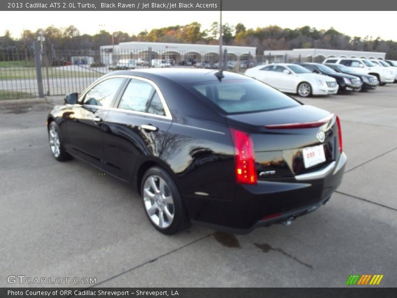 Black Raven / Jet Black/Jet Black Accents 2013 Cadillac ATS 2.0L Turbo