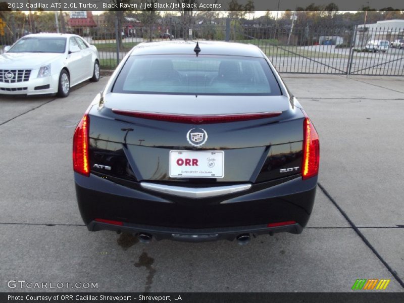 Black Raven / Jet Black/Jet Black Accents 2013 Cadillac ATS 2.0L Turbo