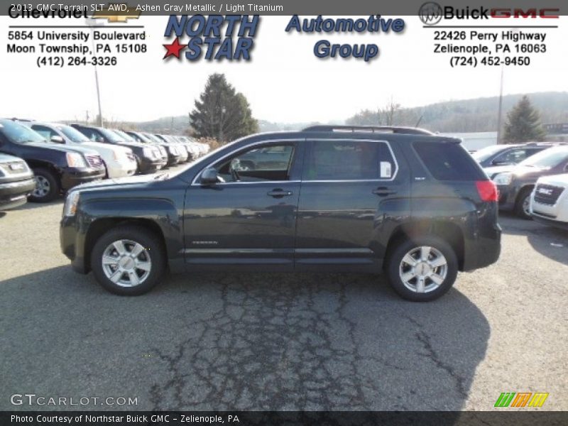 Ashen Gray Metallic / Light Titanium 2013 GMC Terrain SLT AWD