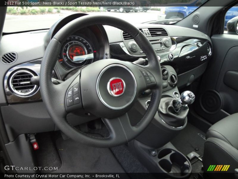 Dashboard of 2012 500 Sport