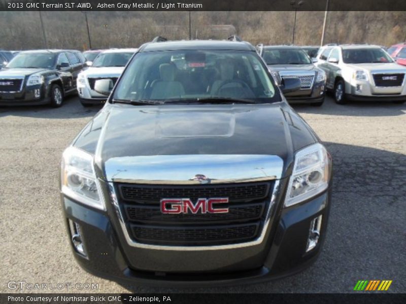 Ashen Gray Metallic / Light Titanium 2013 GMC Terrain SLT AWD