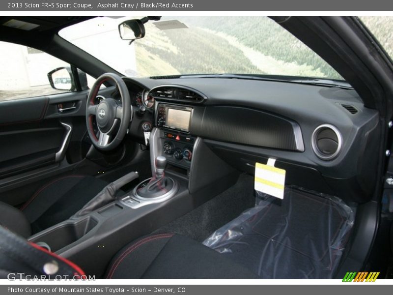 Asphalt Gray / Black/Red Accents 2013 Scion FR-S Sport Coupe
