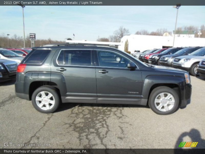 Ashen Gray Metallic / Light Titanium 2013 GMC Terrain SLT AWD