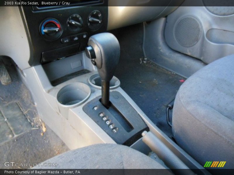  2003 Rio Sedan 4 Speed Automatic Shifter
