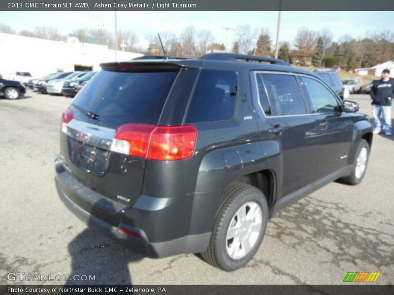 Ashen Gray Metallic / Light Titanium 2013 GMC Terrain SLT AWD
