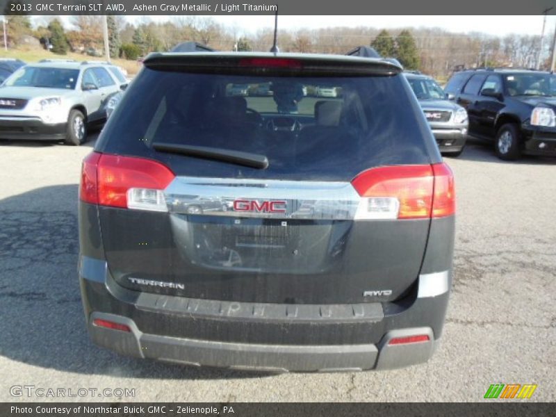 Ashen Gray Metallic / Light Titanium 2013 GMC Terrain SLT AWD