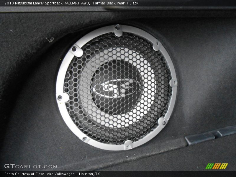 Tarmac Black Pearl / Black 2010 Mitsubishi Lancer Sportback RALLIART AWD