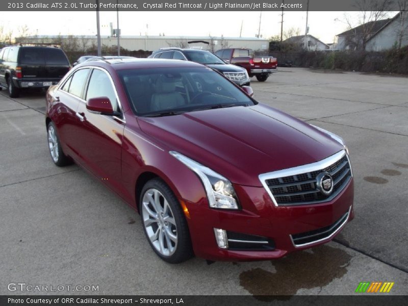 Front 3/4 View of 2013 ATS 2.0L Turbo Performance
