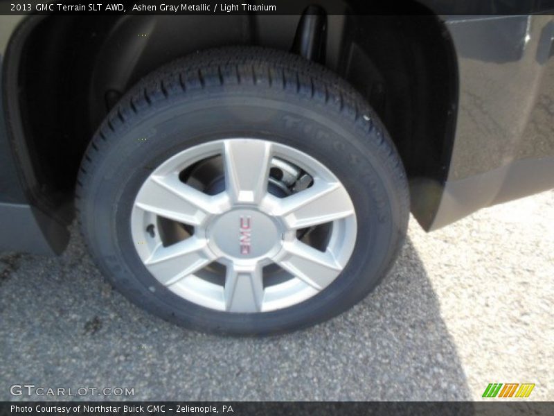 Ashen Gray Metallic / Light Titanium 2013 GMC Terrain SLT AWD