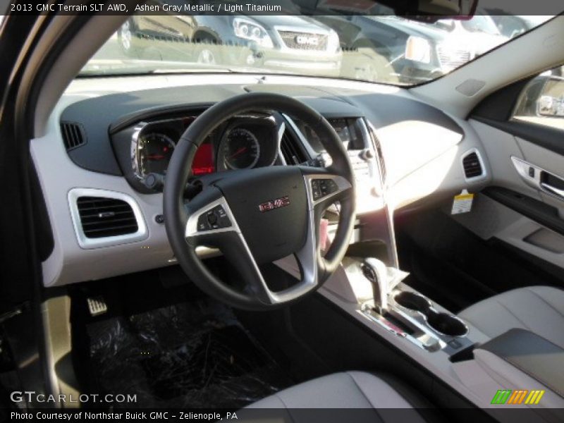 Ashen Gray Metallic / Light Titanium 2013 GMC Terrain SLT AWD