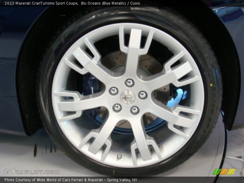 Blu Oceano (Blue Metallic) / Cuoio 2013 Maserati GranTurismo Sport Coupe