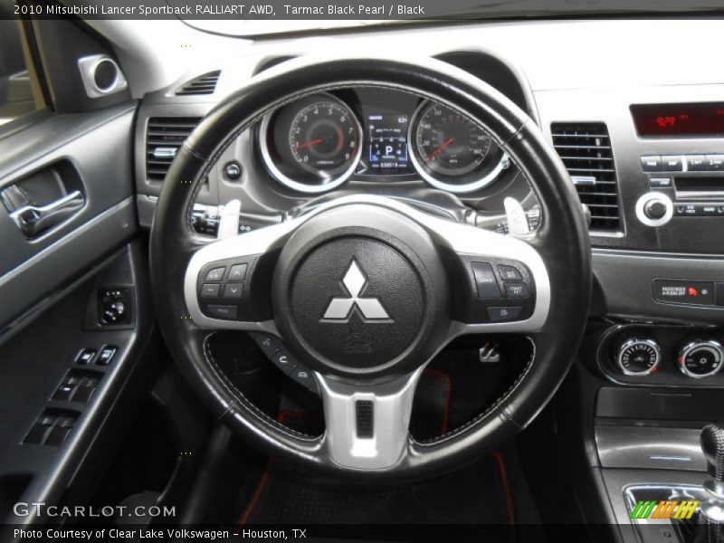  2010 Lancer Sportback RALLIART AWD Steering Wheel