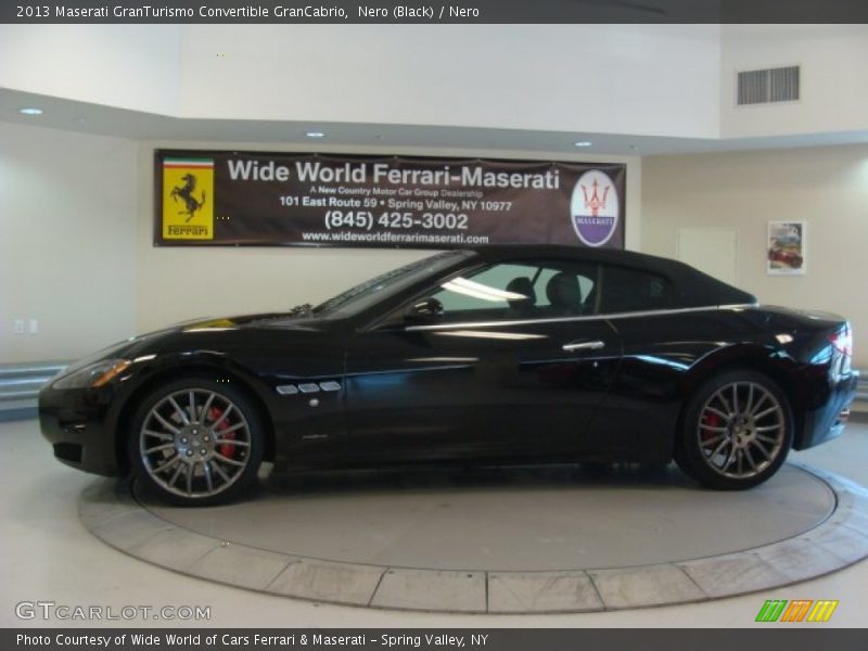Nero (Black) / Nero 2013 Maserati GranTurismo Convertible GranCabrio