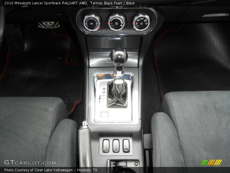  2010 Lancer Sportback RALLIART AWD 6 Speed Twin Clutch Sportronic Shifter