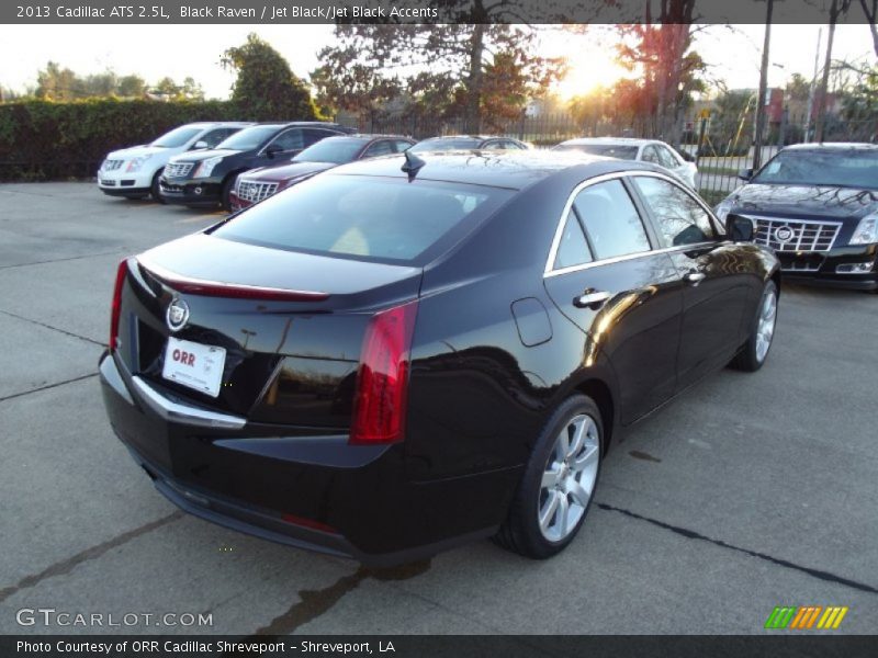 Black Raven / Jet Black/Jet Black Accents 2013 Cadillac ATS 2.5L