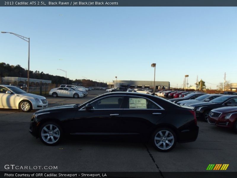 Black Raven / Jet Black/Jet Black Accents 2013 Cadillac ATS 2.5L