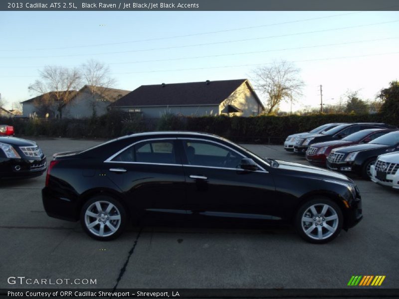 Black Raven / Jet Black/Jet Black Accents 2013 Cadillac ATS 2.5L