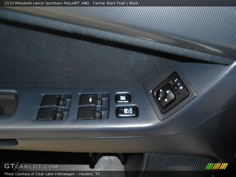 Tarmac Black Pearl / Black 2010 Mitsubishi Lancer Sportback RALLIART AWD