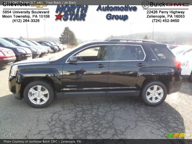 Onyx Black / Jet Black 2013 GMC Terrain SLT AWD