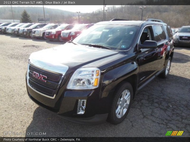 Onyx Black / Jet Black 2013 GMC Terrain SLT AWD
