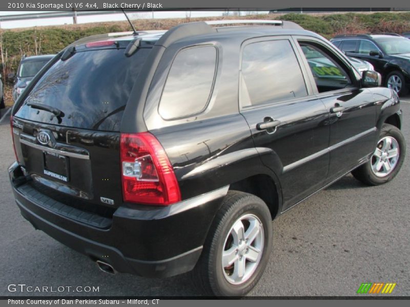 Black Cherry / Black 2010 Kia Sportage LX V6 4x4