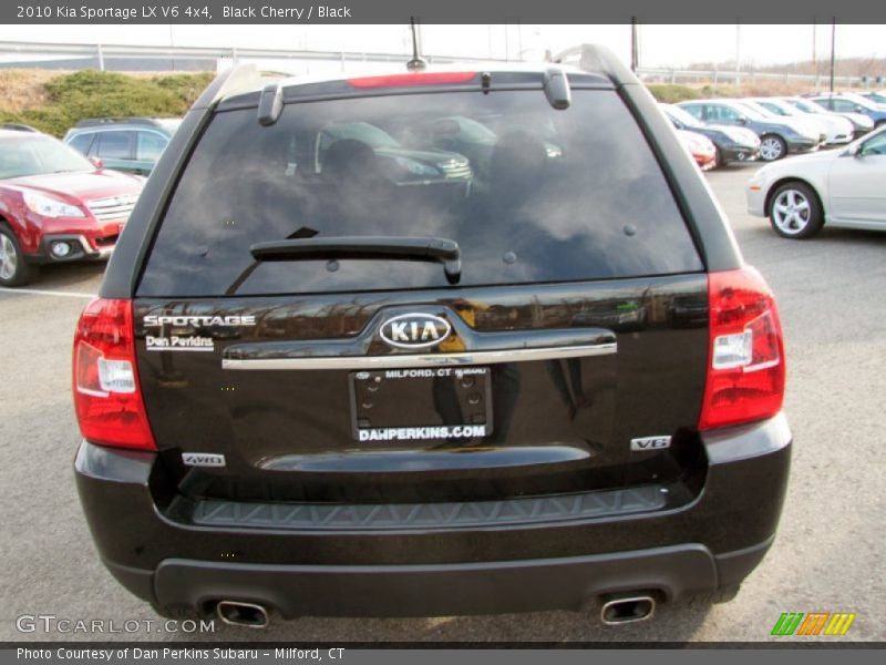 Black Cherry / Black 2010 Kia Sportage LX V6 4x4