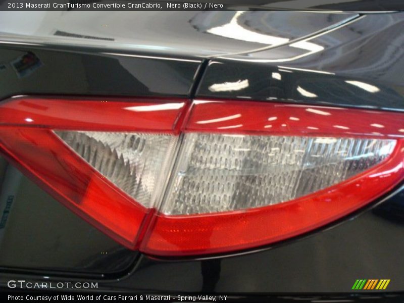 Nero (Black) / Nero 2013 Maserati GranTurismo Convertible GranCabrio