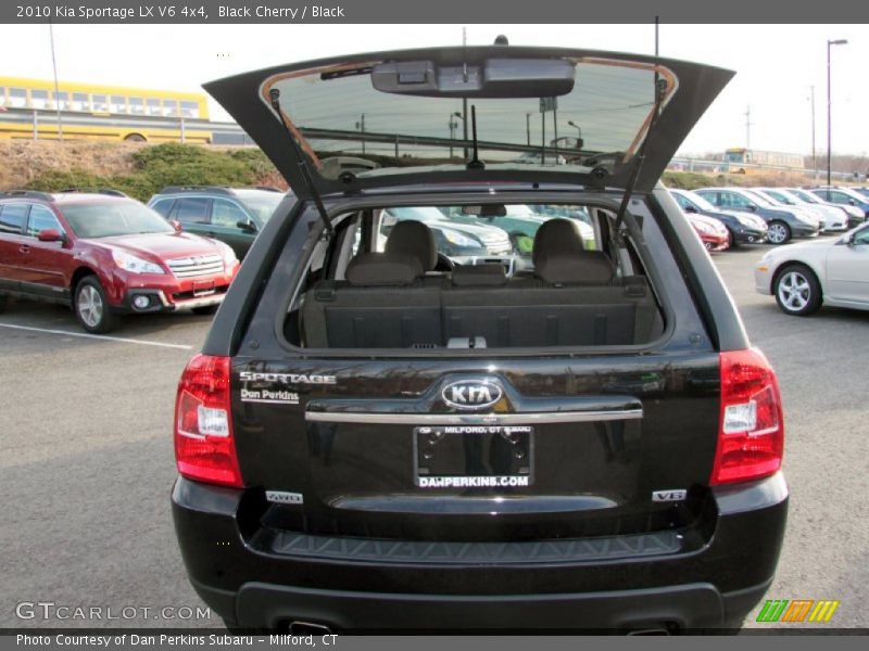 Black Cherry / Black 2010 Kia Sportage LX V6 4x4