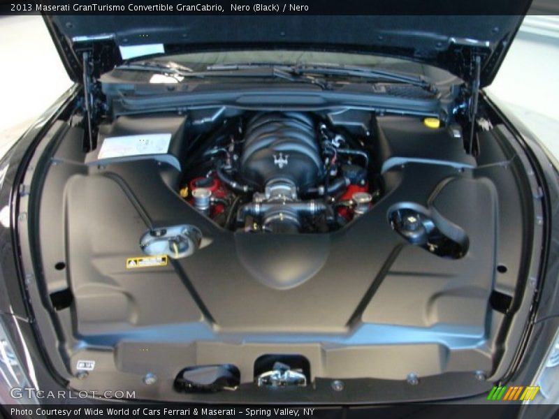  2013 GranTurismo Convertible GranCabrio Engine - 4.7 Liter DOHC 32-Valve VVT V8