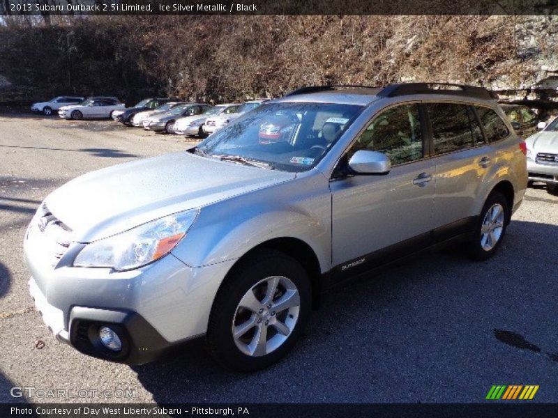 Ice Silver Metallic / Black 2013 Subaru Outback 2.5i Limited