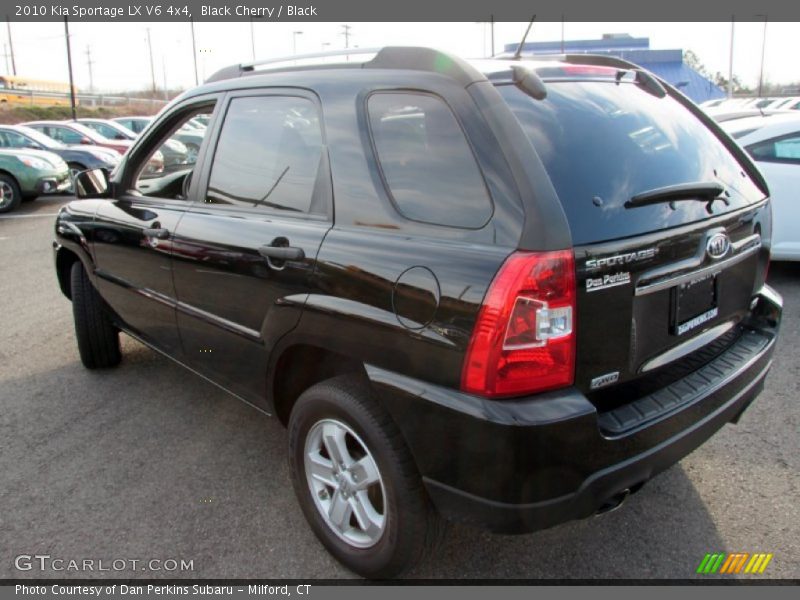 Black Cherry / Black 2010 Kia Sportage LX V6 4x4