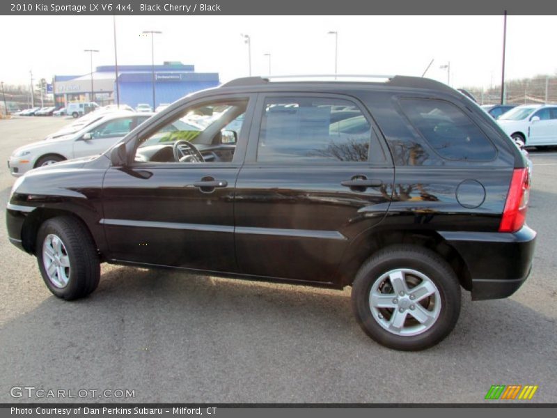 Black Cherry / Black 2010 Kia Sportage LX V6 4x4