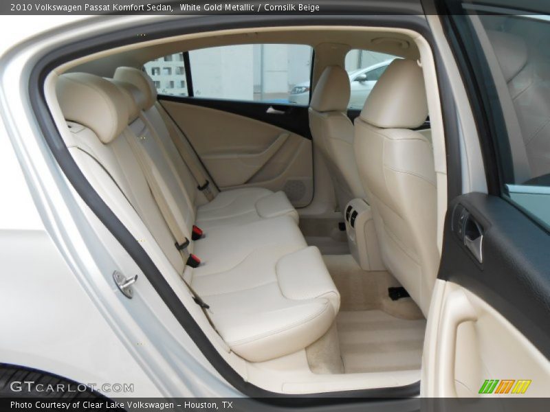 White Gold Metallic / Cornsilk Beige 2010 Volkswagen Passat Komfort Sedan