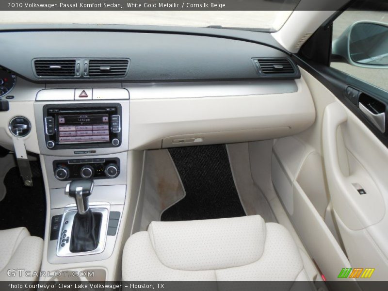 White Gold Metallic / Cornsilk Beige 2010 Volkswagen Passat Komfort Sedan