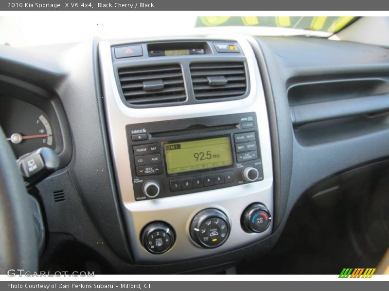 Controls of 2010 Sportage LX V6 4x4