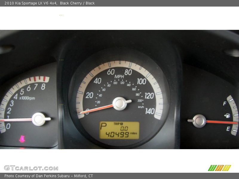  2010 Sportage LX V6 4x4 LX V6 4x4 Gauges