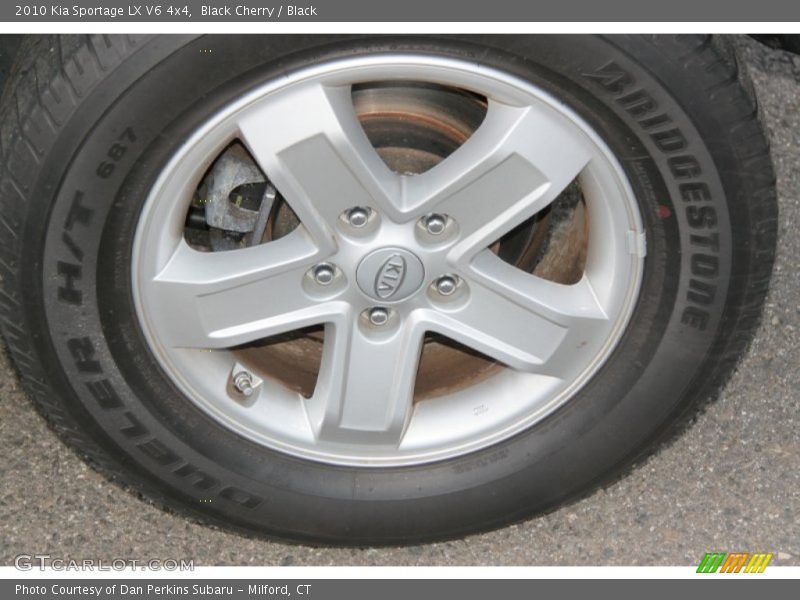 Black Cherry / Black 2010 Kia Sportage LX V6 4x4