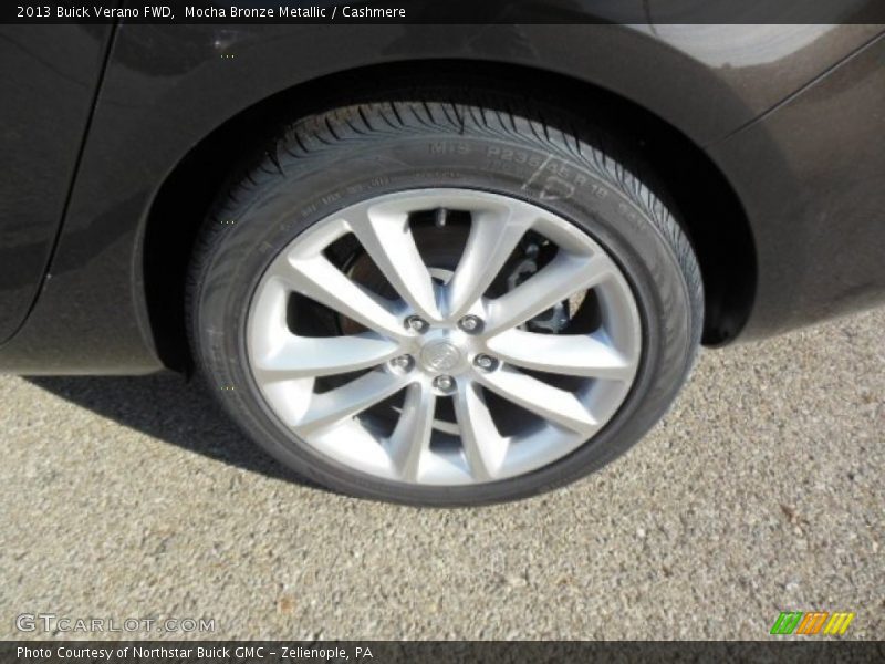 Mocha Bronze Metallic / Cashmere 2013 Buick Verano FWD
