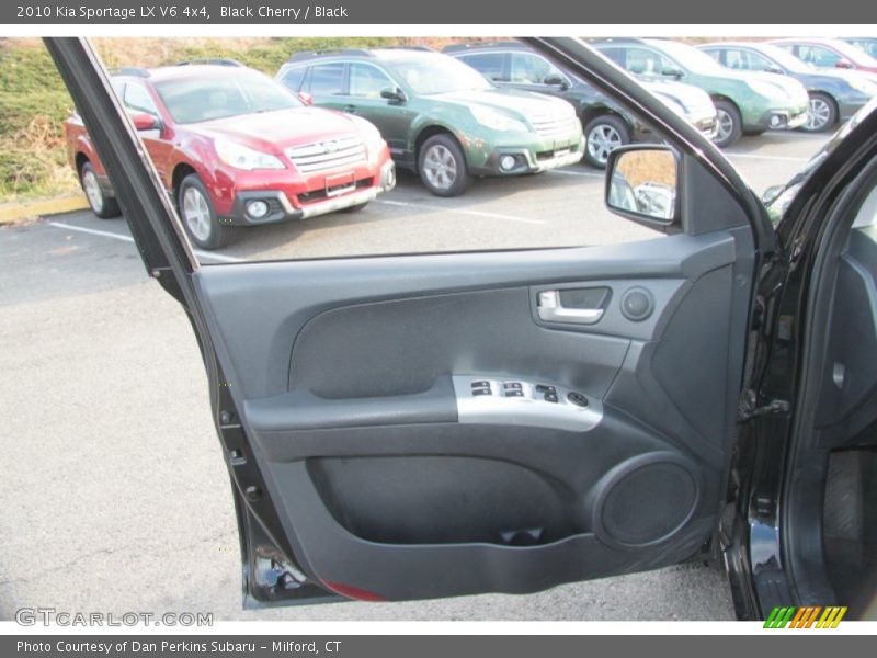 Black Cherry / Black 2010 Kia Sportage LX V6 4x4