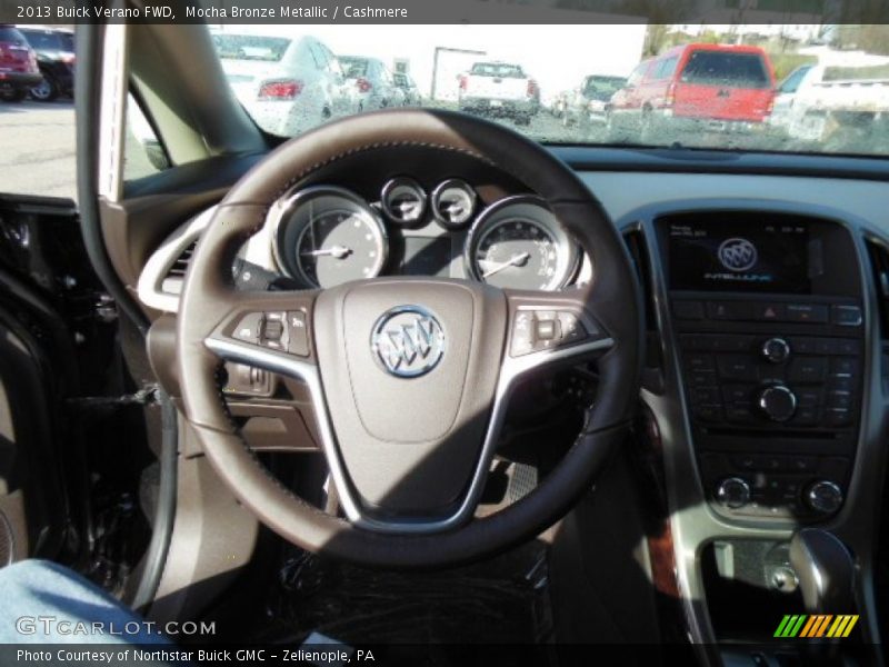 Mocha Bronze Metallic / Cashmere 2013 Buick Verano FWD