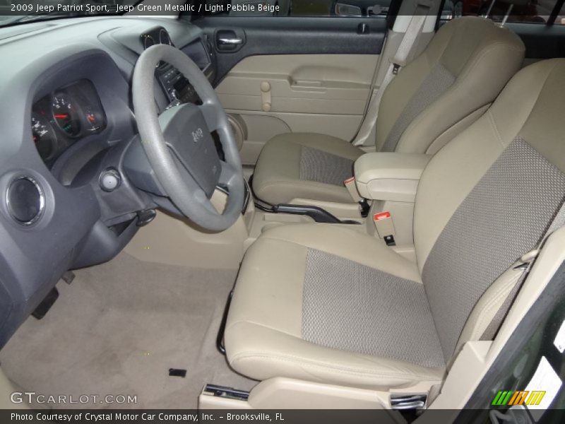 Jeep Green Metallic / Light Pebble Beige 2009 Jeep Patriot Sport