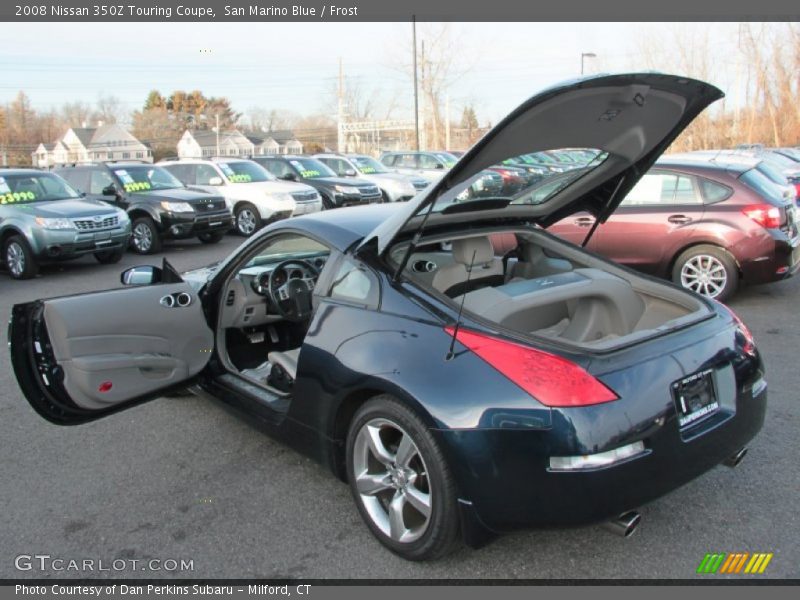 San Marino Blue / Frost 2008 Nissan 350Z Touring Coupe