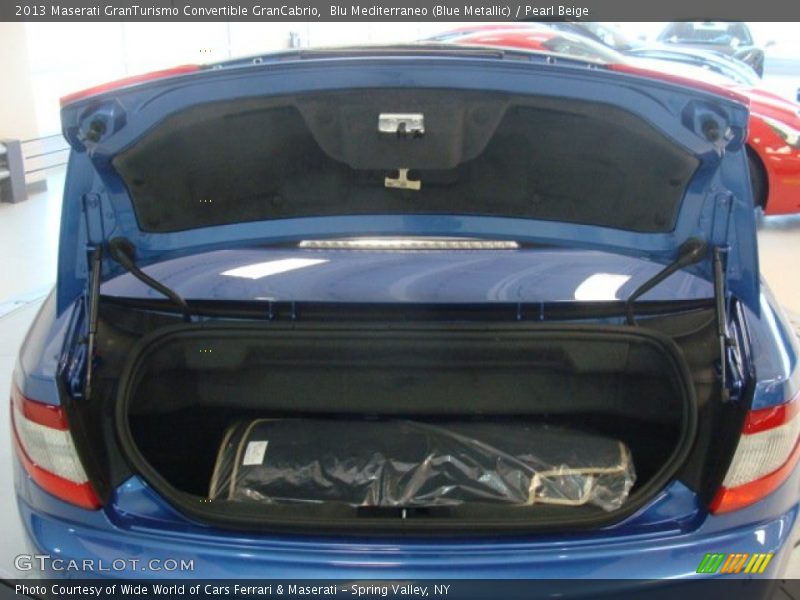  2013 GranTurismo Convertible GranCabrio Trunk