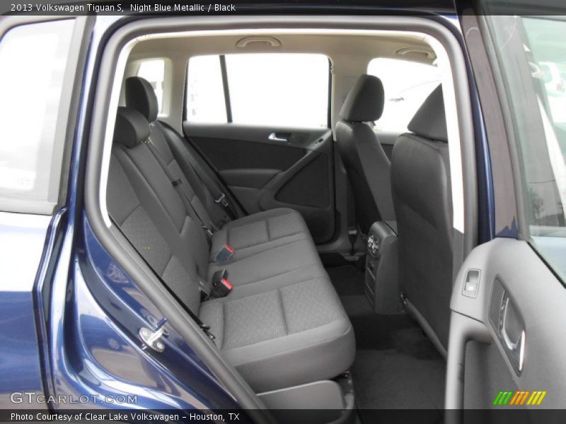Rear Seat of 2013 Tiguan S