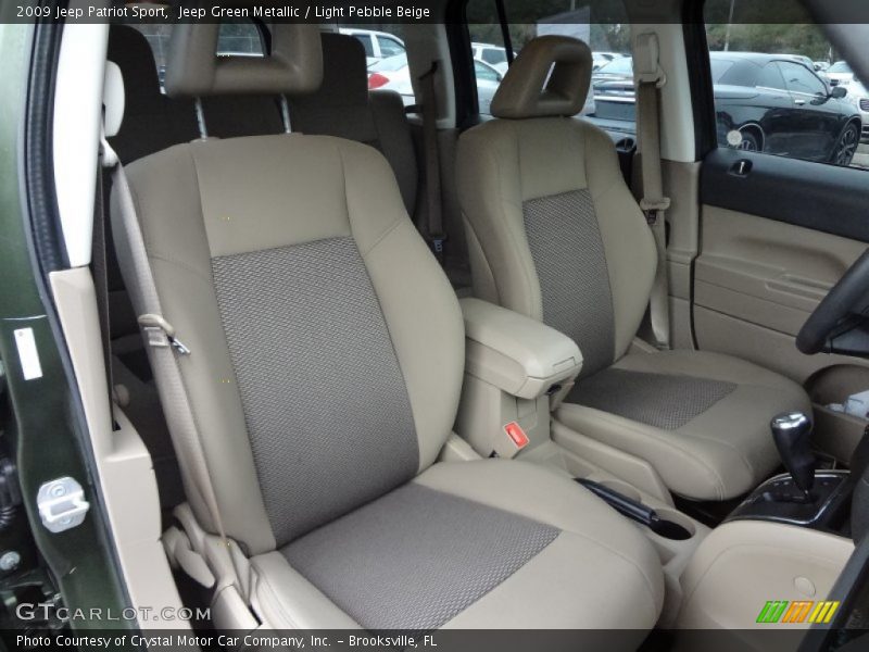 Jeep Green Metallic / Light Pebble Beige 2009 Jeep Patriot Sport